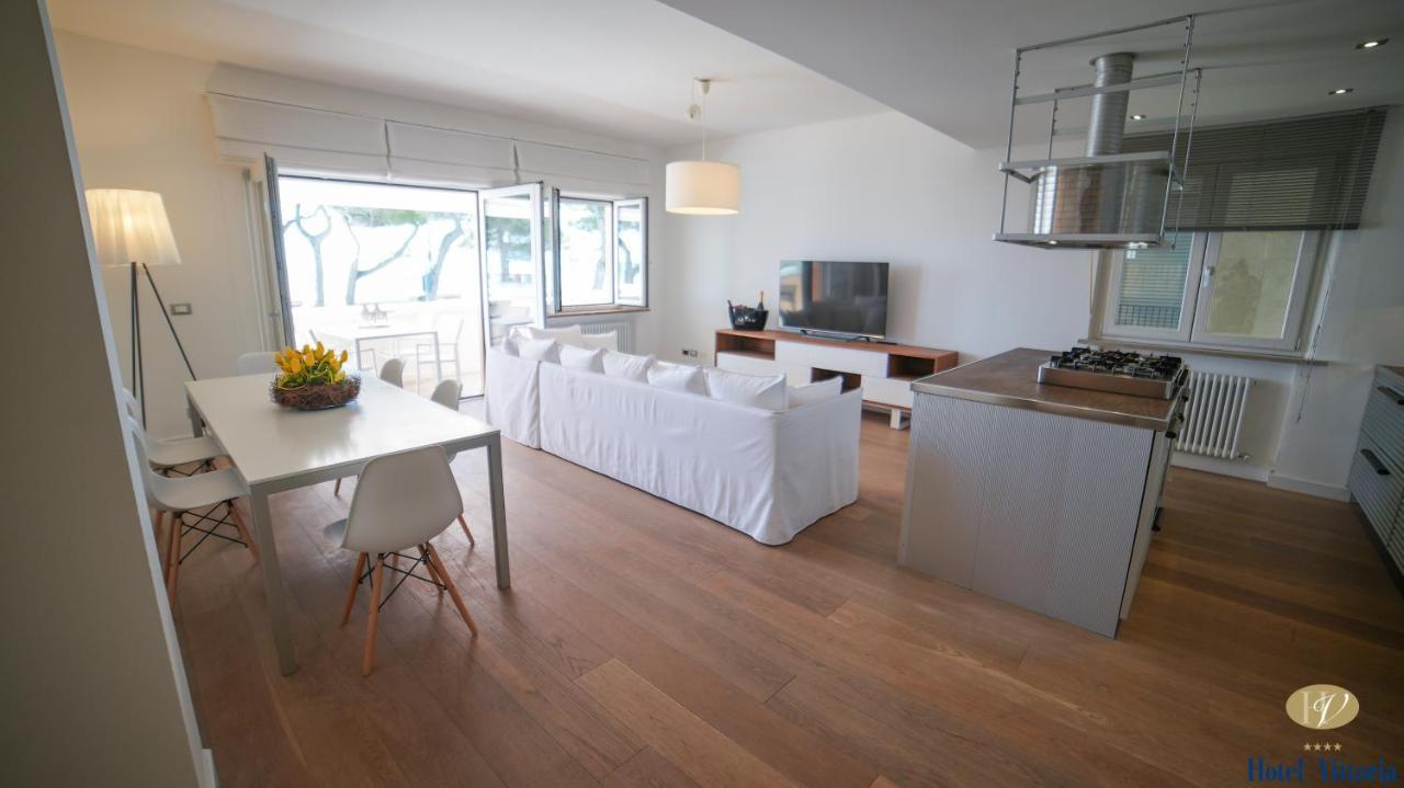 Appartamento Fronte Mare Villa Lory ลินญาโน ซับเบียโดโร ภายนอก รูปภาพ